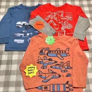 Transportation shirts- 2T
